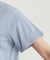 【コットン100％／洗える】リースフローラル プリントTシャツ