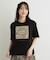 【接触冷感／UVカット／吸水速乾性／抗菌防臭】パーショア ポストカーズ柄Tシャツ
