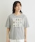 【接触冷感／UVカット／吸水速乾性／抗菌防臭】パーショア ポストカーズ柄Tシャツ
