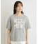 【接触冷感／UVカット／吸水速乾性／抗菌防臭】パーショア ポストカーズ柄Tシャツ