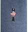 【日本製/ワンマイルウエア】コットン ソルジャー刺繍プルオーバー