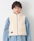 【洗える】ボアスタンドベスト