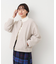 フライス編みナッピングブルゾン