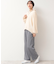 【洗える】ハーフジップニット
