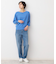 【ユニセックス・洗える】テーパードデニムパンツ