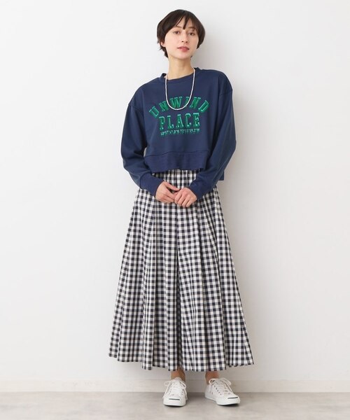 洗える】チュールレイヤードスウェット（S～L）｜デッサンの通販