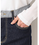 【洗える】デニムスリムパンツ