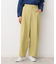 【洗える】タック入りワイドパンツ（S～L）
