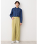 【洗える】タック入りワイドパンツ（S～L）