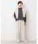 【洗える】タック入りワイドパンツ（S～L）