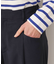 【洗える】タック入りワイドパンツ（S～L）