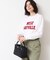【ユニセックス・洗える】ロングスリーブロゴTシャツ