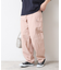 【洗える】スピンドル付カーゴパンツ