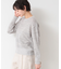 【ユニセックス】コットンリネン杢ニット