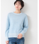 【ユニセックス】コットンリネン杢ニット
