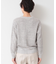 【ユニセックス】コットンリネン杢ニット