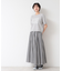 【洗える】ロゴジャカード半袖ニット（S～L）