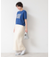 【洗える】ロゴジャカード半袖ニット（S～L）