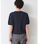 【洗える】ロゴジャカード半袖ニット（S～L）