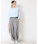 【ウエストゴム・洗える】裾ドロスト付きパンツ（S～L）