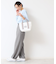 【ウエストゴム・洗える】裾ドロスト付きパンツ（S～L）