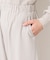 【ウエストゴム・洗える】裾ドロスト付きパンツ（S～L）