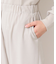 【ウエストゴム・洗える】裾ドロスト付きパンツ（S～L）