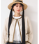 【セットアップ可能・洗える】配色クルーネック麻ジャケット