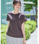 【シリーズ累計8万枚！選べる5サイズ/6色展開/洗える】美光沢カットソー【オンにもオフにもちょうどいい】