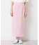 【セットアップ可能・洗える】配色ラインストレートスカート（S～L）
