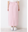 【セットアップ可能・洗える】配色ラインストレートスカート（S～L）