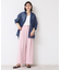 【セットアップ可能・洗える】タック入りワイドパンツ（S～L）