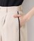 【セットアップ可能・洗える】タック入りワイドパンツ（S～L）