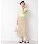 【洗える】ラメ入りメッシュ巻きスカート