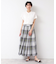 【洗える】ピンタック入りバンドカラーブラウス（S～L）