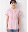 【洗える】ピンタック入りバンドカラーブラウス（S～L）