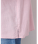 【洗える】ピンタック入りバンドカラーブラウス（S～L）