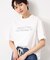 【ユニセックス／接触冷感／抗菌防臭／洗える】アイスクリアコットンロゴTシャツ