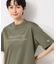 【ユニセックス／接触冷感／抗菌防臭／洗える】アイスクリアコットンロゴTシャツ