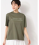 【ユニセックス／接触冷感／抗菌防臭／洗える】アイスクリアコットンロゴTシャツ