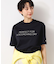 【ユニセックス／接触冷感／抗菌防臭／洗える】アイスクリアコットンロゴTシャツ