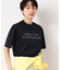 【ユニセックス／接触冷感／抗菌防臭／洗える】アイスクリアコットンロゴTシャツ