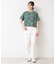 【リンクコーデ・洗える】フラワープリントTシャツ