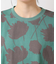 【リンクコーデ・洗える】フラワープリントTシャツ