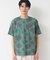【リンクコーデ・洗える】フラワープリントTシャツ