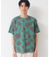 【リンクコーデ・洗える】フラワープリントTシャツ