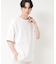 【洗える】ワッフルオーバーTシャツ
