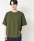 【洗える】ワッフルオーバーTシャツ