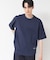 【洗える】ワッフルオーバーTシャツ