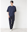 【洗える】ワッフルオーバーTシャツ